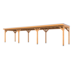 Douglas overkapping 302x1164cm Verando, Pure